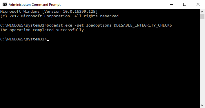 how to disable windows 7 driver signature enfoircewmtn