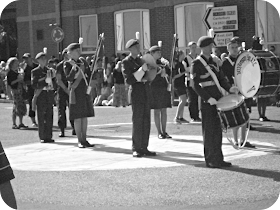 marching band, Ramsgate carnival, 