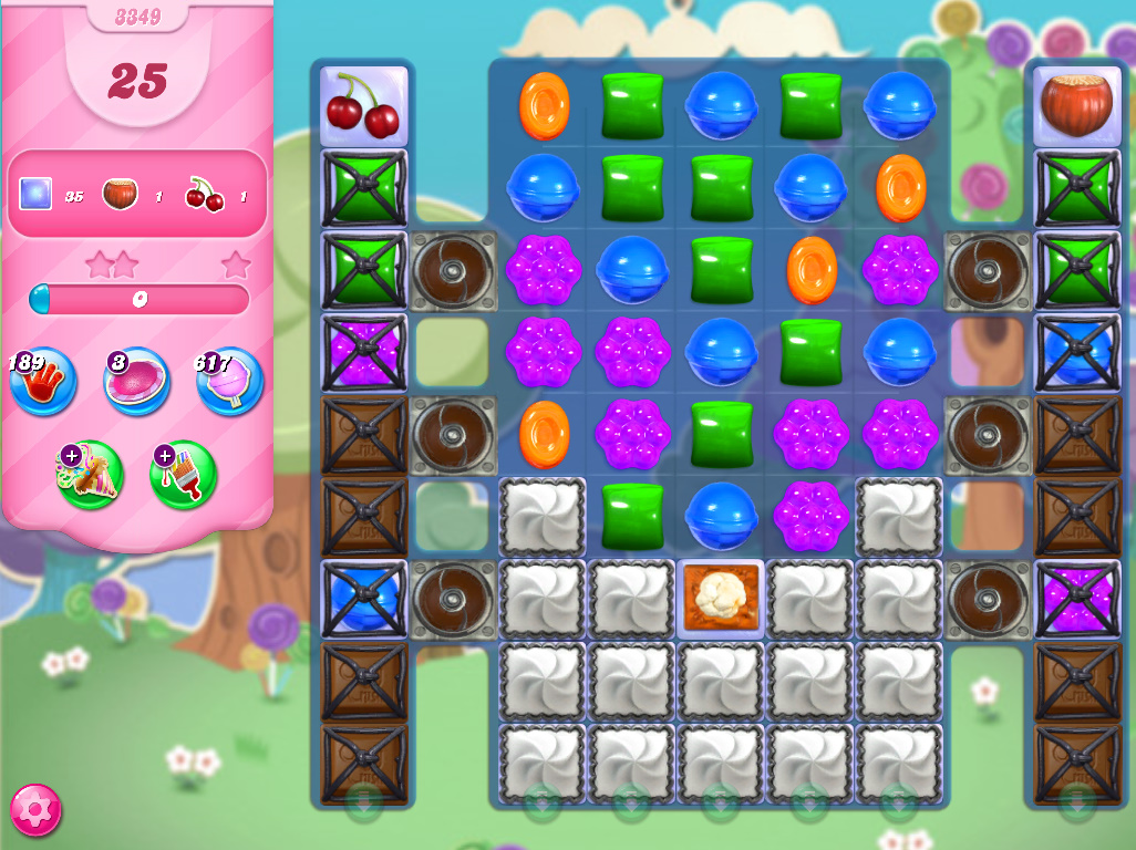 Candy Crush Saga level 3349 Candy Crush Saga level 3349
