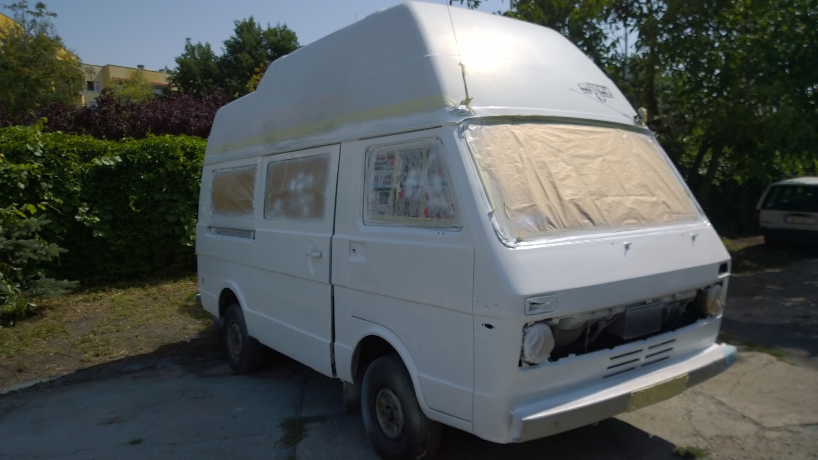 Warsztat Krzysztof Kłowaty VW LT 28 Westfalia Sven Hedin 1977