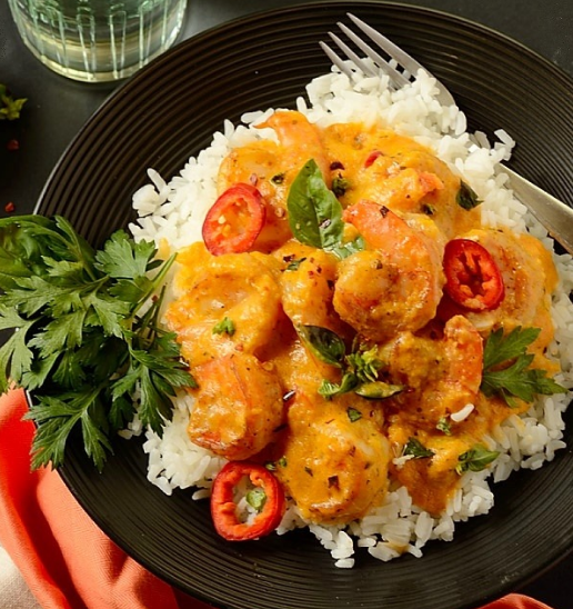 Easy Shrimp in Coconut Sauce Food Lover
