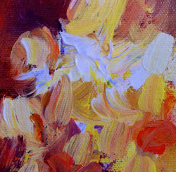 paint thick oil daffodil surprise fine acrylics showing
