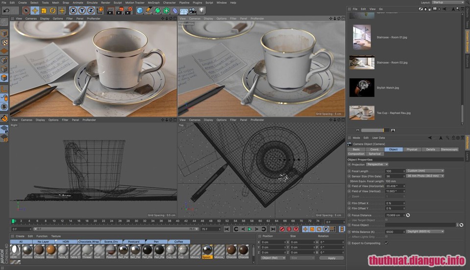 Download Maxon Cinema 4D R19.053 Full Cr@ck – Phần mềm đồ họa chuyển động 3D