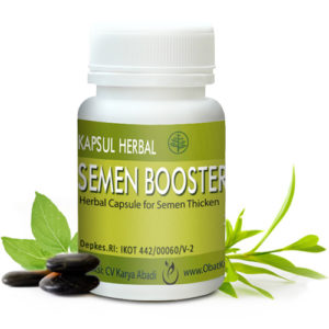 Semen Booster - Obat herbal mengentalkan sperma