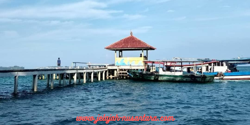 Dermaga Pantai Pulau Pramuka - private trip pulau pramuka paket wisata private trip pulau pramuka 3 hari 2 malam kepulauan seribu