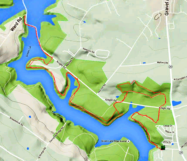 Green Lane Park Trail Map Cape May County Map