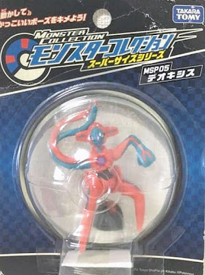 Deoxys figure normal form super size Tomy Monster Collection MSP series