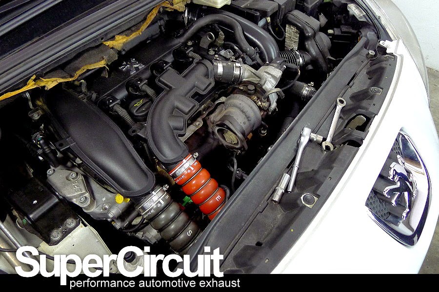 SUPERCIRCUIT Exhaust Pro Shop Peugeot 308 Turbo Downpipe