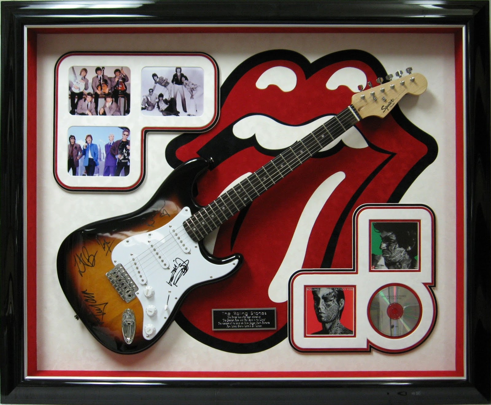The Custom Guitar Display Case CSD Framing