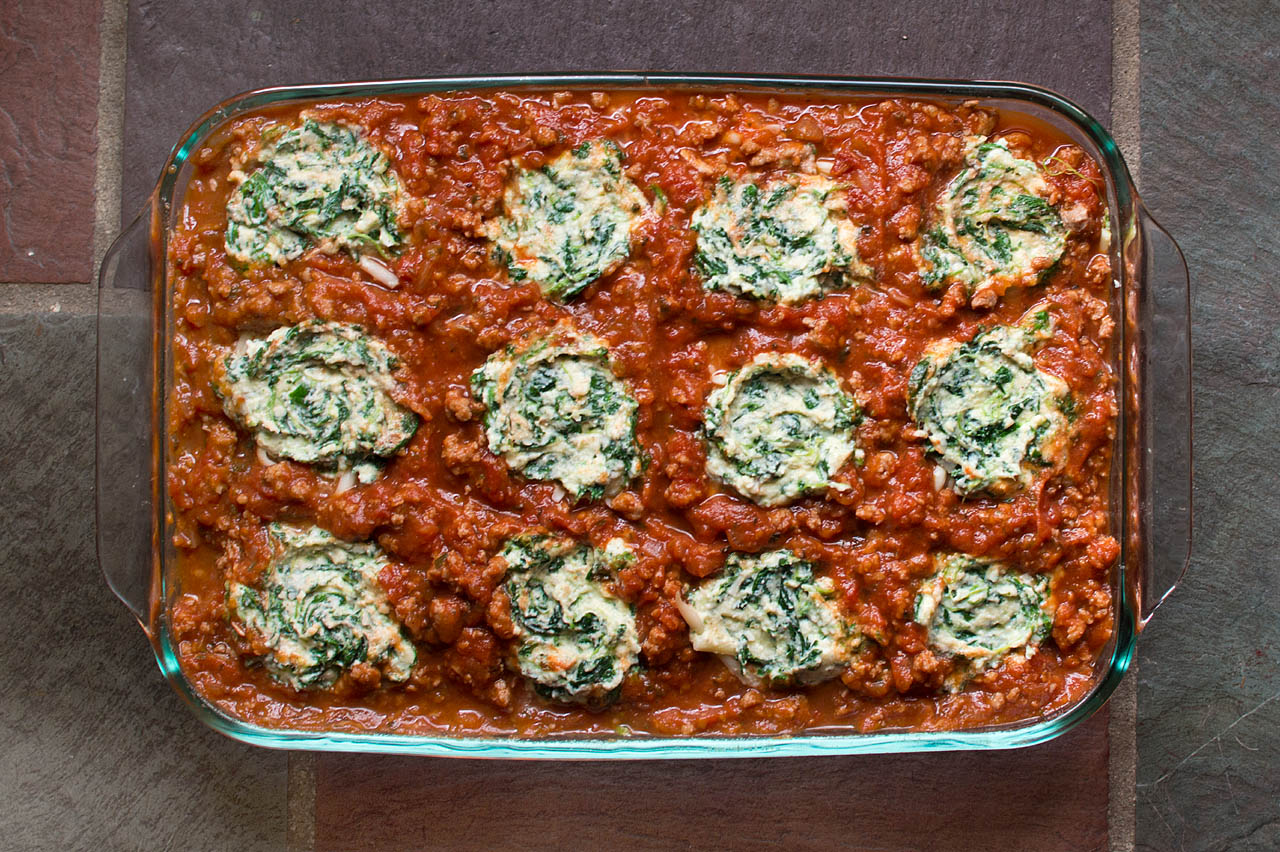 Savoring Time in the Kitchen Turkey Sausage and Spinach Lasagna