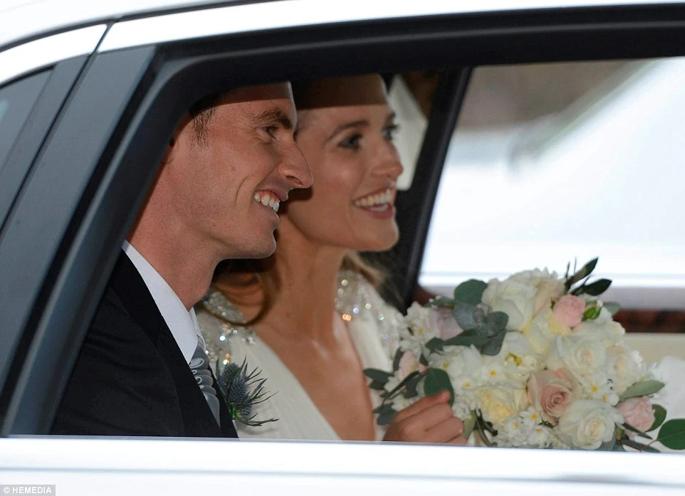 Andy Murray and Kim Sears Wedding Photographs 