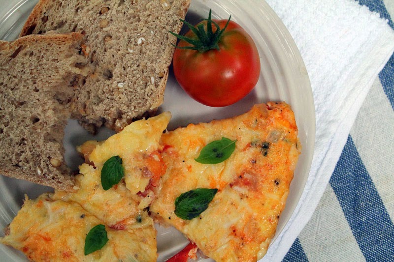 meadows cooks healthy recipes tomato basil frittata with homemade