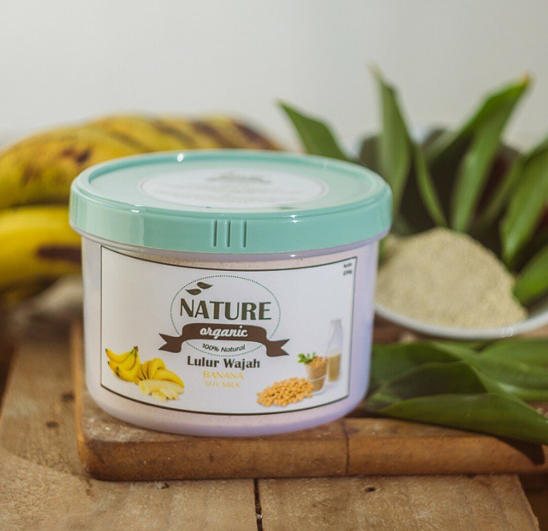 NATURE ORGANIK BANANA SOY MILK TOKKOPEDIA KECANTIKAN