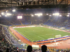 The Stadio Olimpico is the home of Rome's two soccer clubs