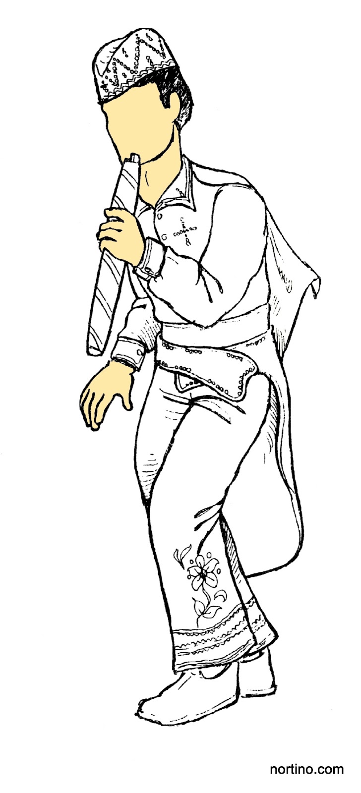 Chile Dibujos Bailes Tradicionales