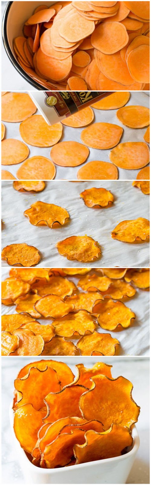 Baked Sweet Potato Chips