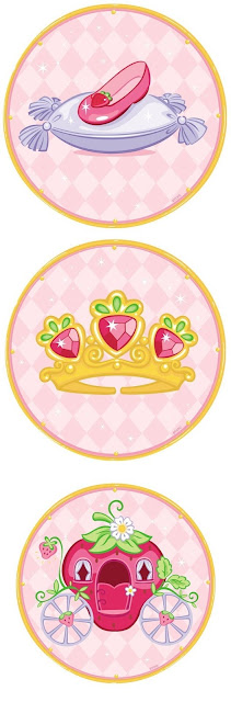Strawberry Shortcake: Bello Mini Kit para Imprimir Gratis. Toppers o Etiquetas de Strawberry Shortcake para imprimir gratis.