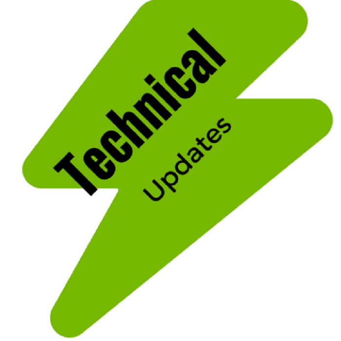 Technical Updates