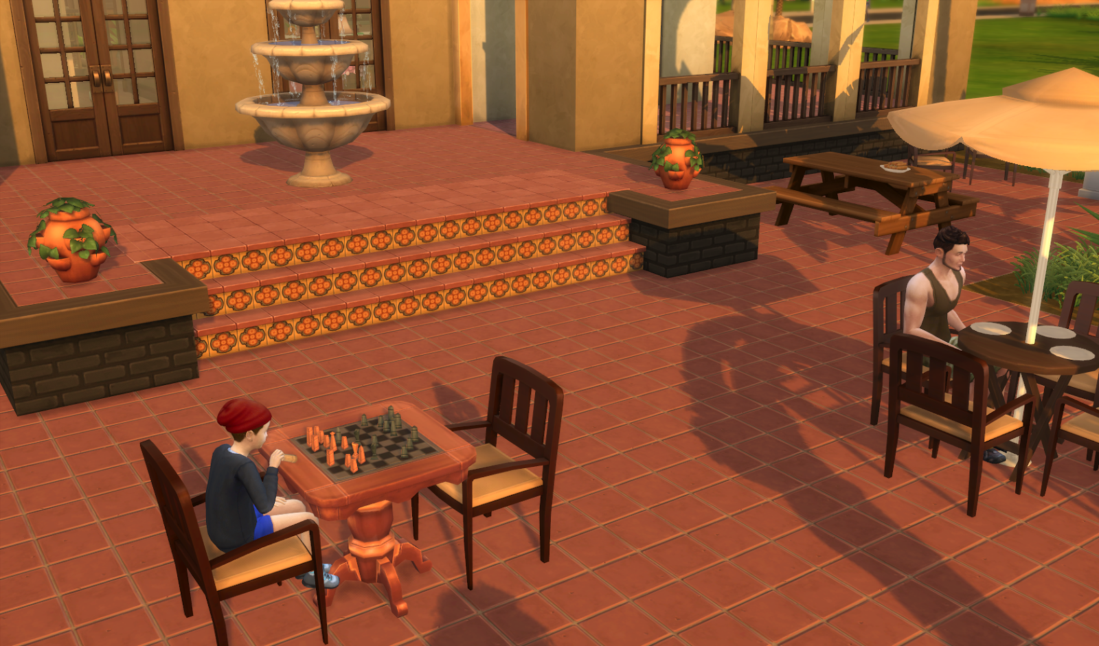 The Sims 4 Adventures Chess Fun
