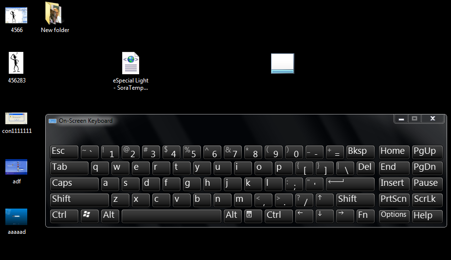computer tricks.....make your pc as tool Keyboard on screen