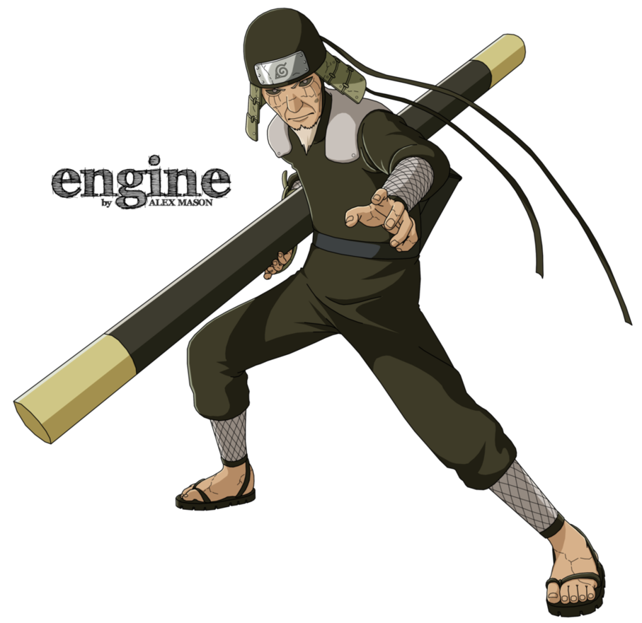 render Hiruzen Sarutobi