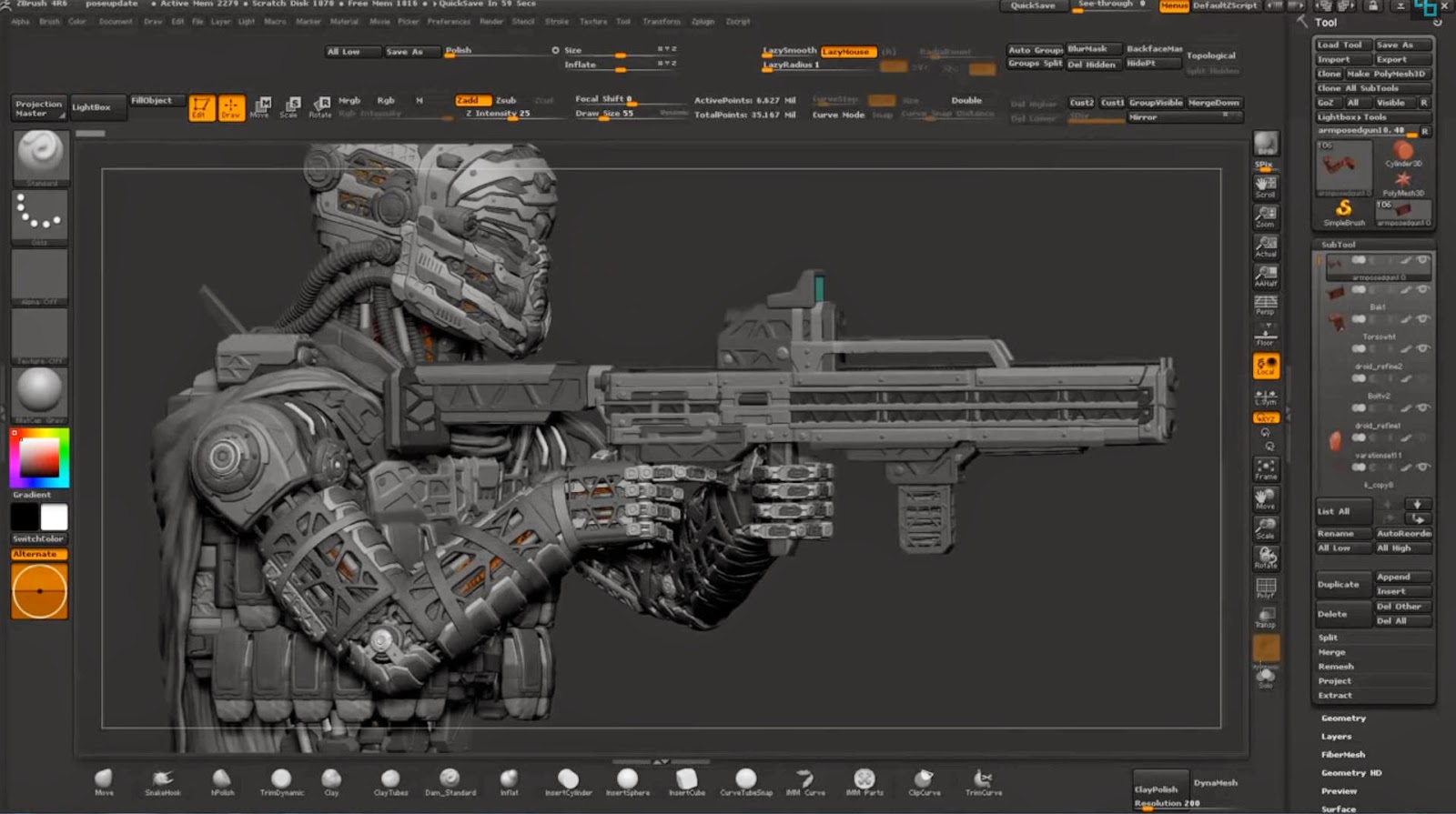 good zbrush document size for renders