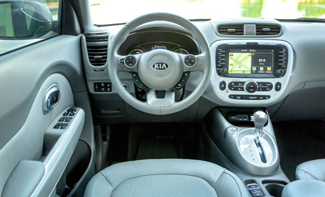 Kia Soul EV interior