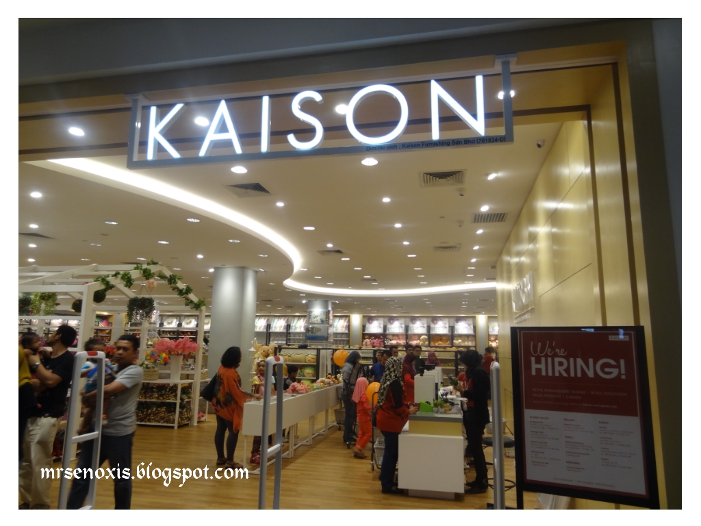 Me as MrsEnoxis: Shopping di Kaison Setia City Mall
