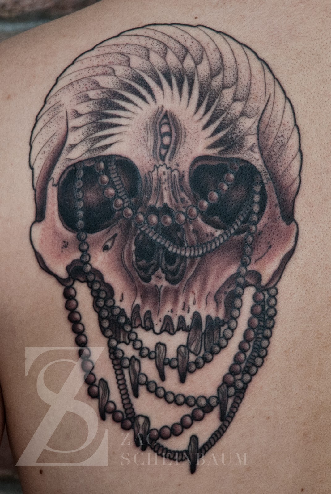 Crazy Head Skull Tattoos | Body Art, cheryl cole tattoo