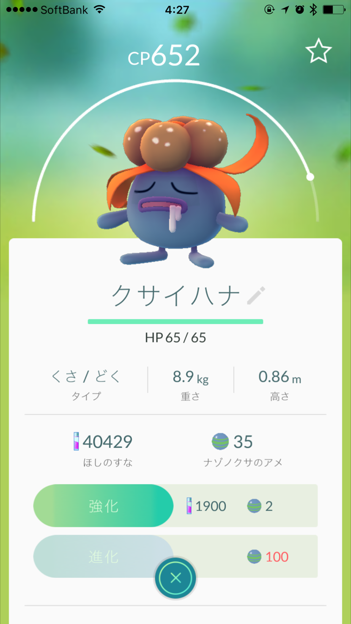 メシアブログ ポケモンgo クサイハナ