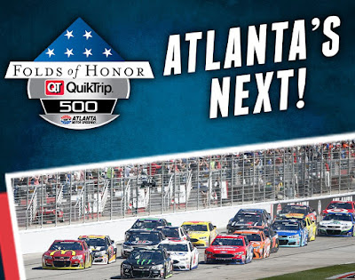Final Race on #NASCAR Atlanta Motor Speedway Surface 