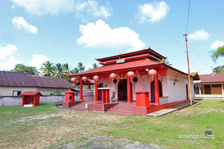 kelenteng fuk tet che belitung timur