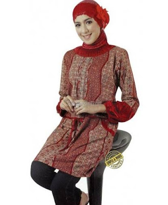 model baju batik modern hijab simpel model baju batik modern hijab simpel