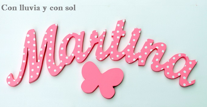 Letras Infantiles Para Decorar Puertas Letras Infantiles Para Decorar Puertas