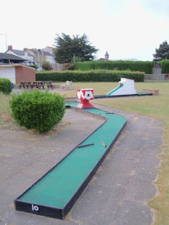 Crazy Golf in Skegness, Lincolnshire