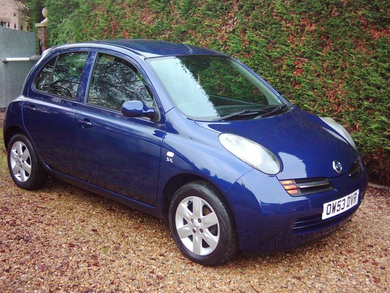 Nissan Micra 2003 Blue