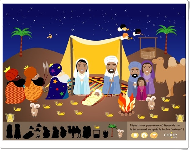 "El gran Belén de Navidad en el desierto" (Juego de Navidad) "El gran Belén de Navidad en el desierto" (Juego de Navidad)