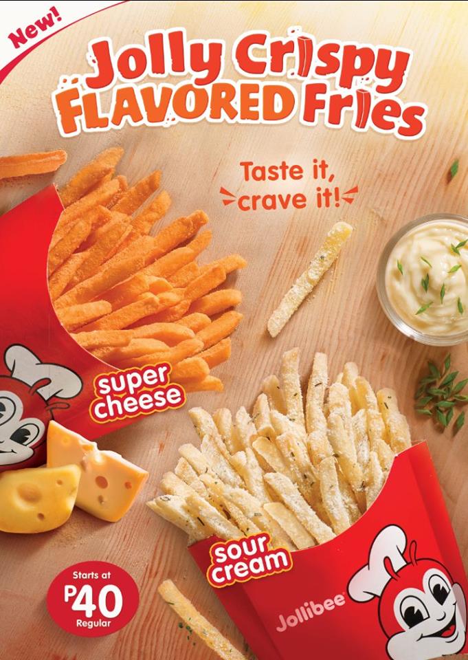 D.I.G.G.DAVAO Jollibee Jolly Crispy Flavored Fries jollibee