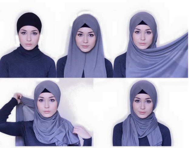 Indahnya Indonesia Contoh Model Hijab Modern Dan Cara Memakainya Indahnya Indonesia Contoh Model Hijab Modern Dan Cara Memakainya