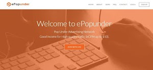 √ ePopunder Review | Best Pop Under Ad Network Upto $10 eCPM and Payment Proof - Ad Network