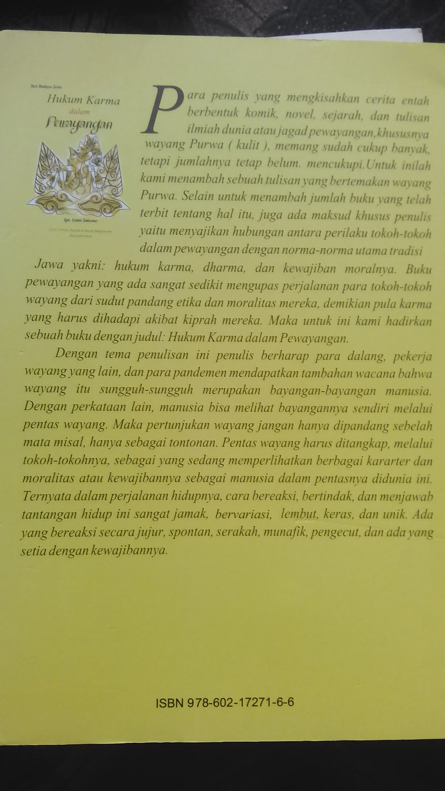 toko buku jagad ilmu hukum karma dalam pewayangan toko buku jagad ilmu hukum karma dalam pewayangan