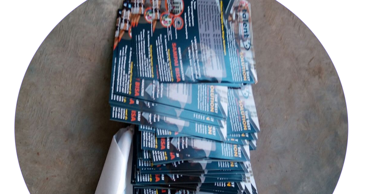 Review dan Dokumentasi Sebar Brosur Talent The Best