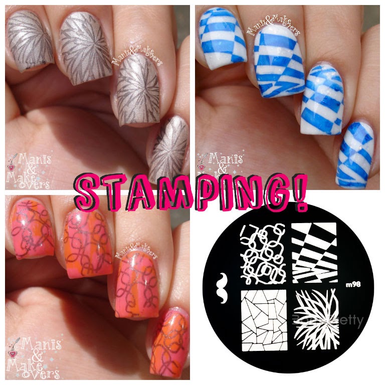 Manis & Makeovers: Born Pretty Store Stamping Plate M98 Review
