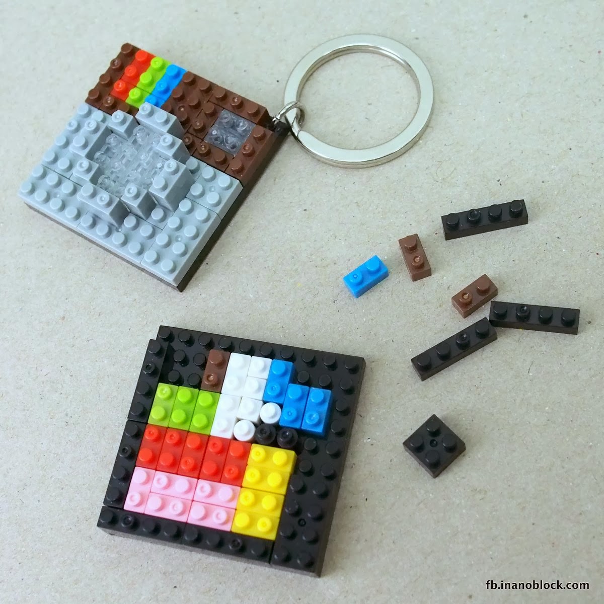Christopher Tan: DIY: nanoblock Keychain