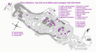 Mapa de Sos del Rey Católico.