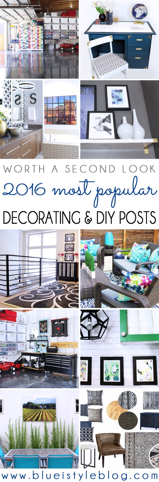 {worth a second look} Top 10 Most Popular Decorating & DIY Posts of