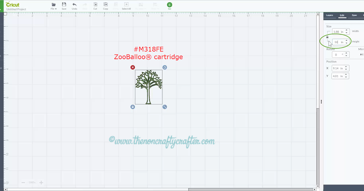 Download The Non Crafty Crafter Cricut Slicing Large Images In Design Space PSD Mockup Templates