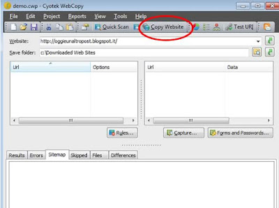INTERI SITI WEB CON LINUX SCARICA