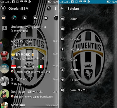 Download BBM Mod Juventus Theme v3.2.2.8 Apk Mantap Download BBM Mod Juventus Theme v3.2.2.8 Apk Mantap