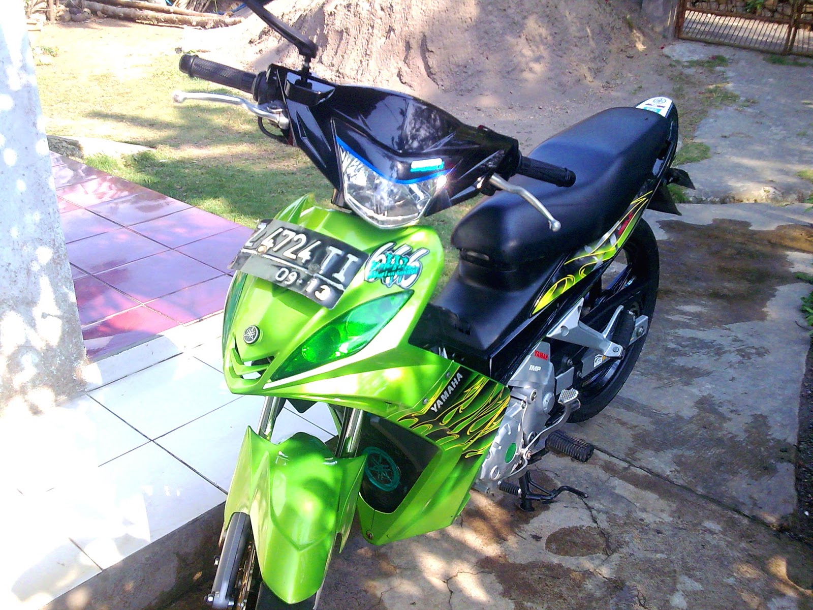 Ide 99 Jupiter Mx 2008 Hijau Modifikasi Terunik Bayem Motor